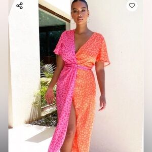 Never Fully Dressed Wrap Dress